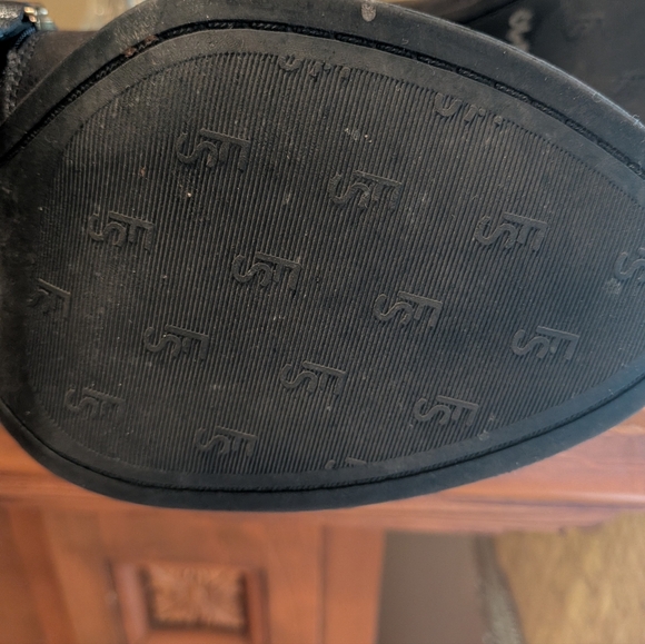 Franco Sarto Black Leather Ankle Booties - Picture 7 of 8